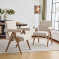 Poppy Fabric Arm Dining Chair (Set of 2)