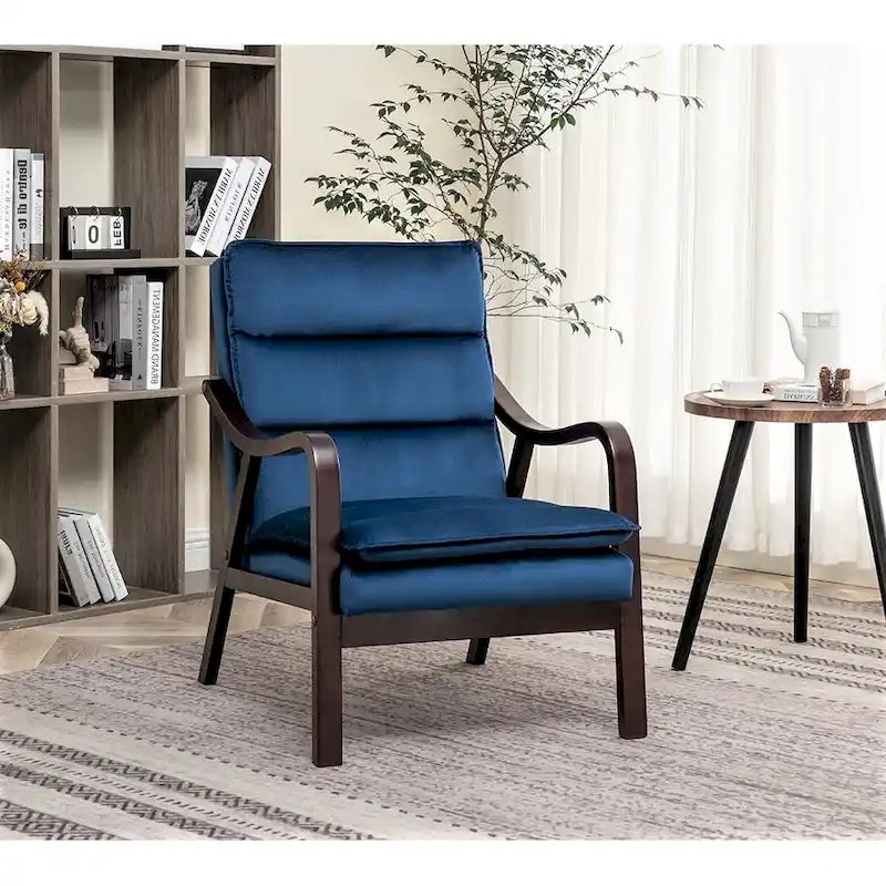 24.8 Wide Velvet Armchair