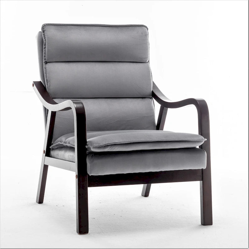 24.8 Wide Velvet Armchair