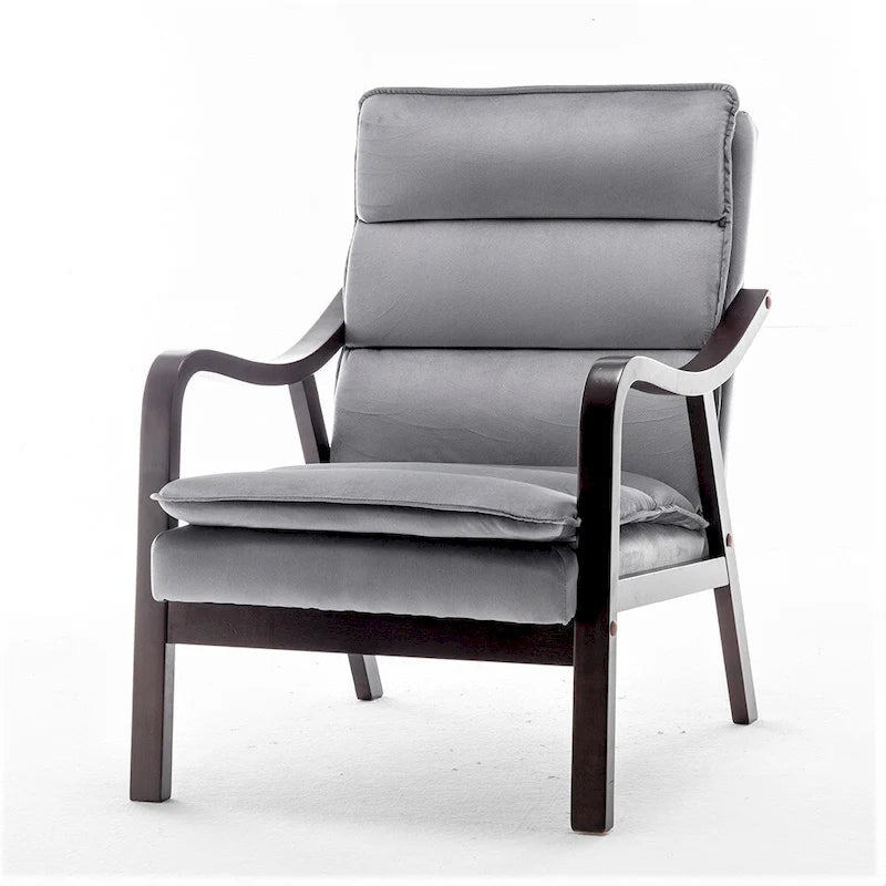 24.8 Wide Velvet Armchair