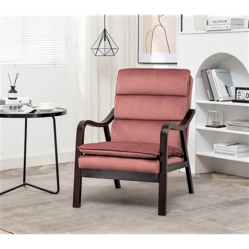 24.8 Wide Velvet Armchair