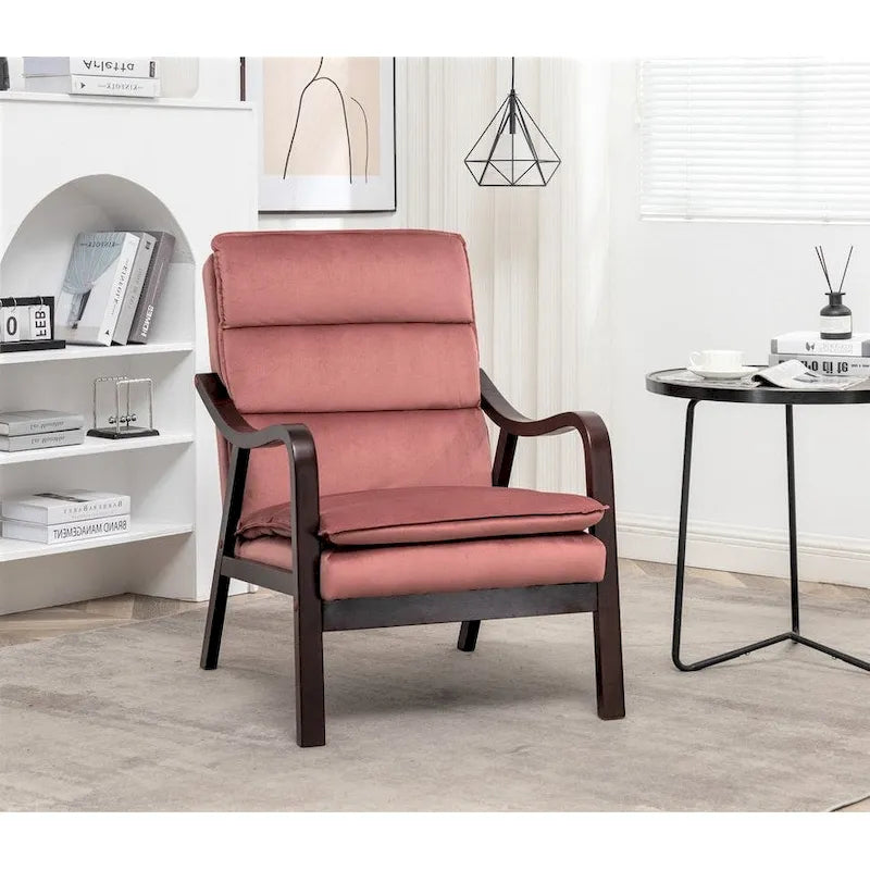 24.8 Wide Velvet Armchair