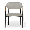 Gold Stainless Steel Dining Chair