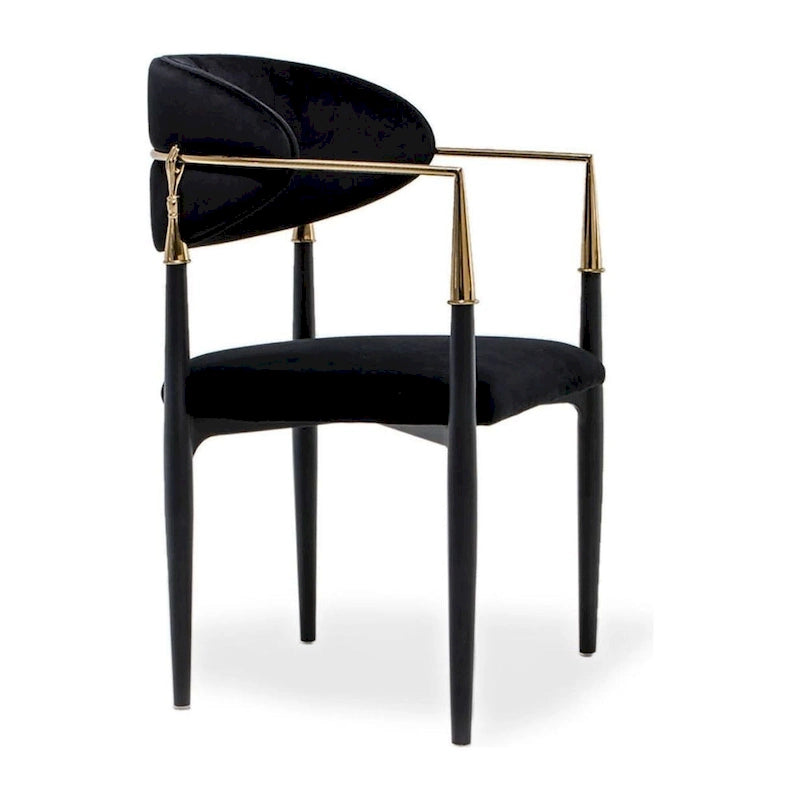 Gold Stainless Steel Dining Chair