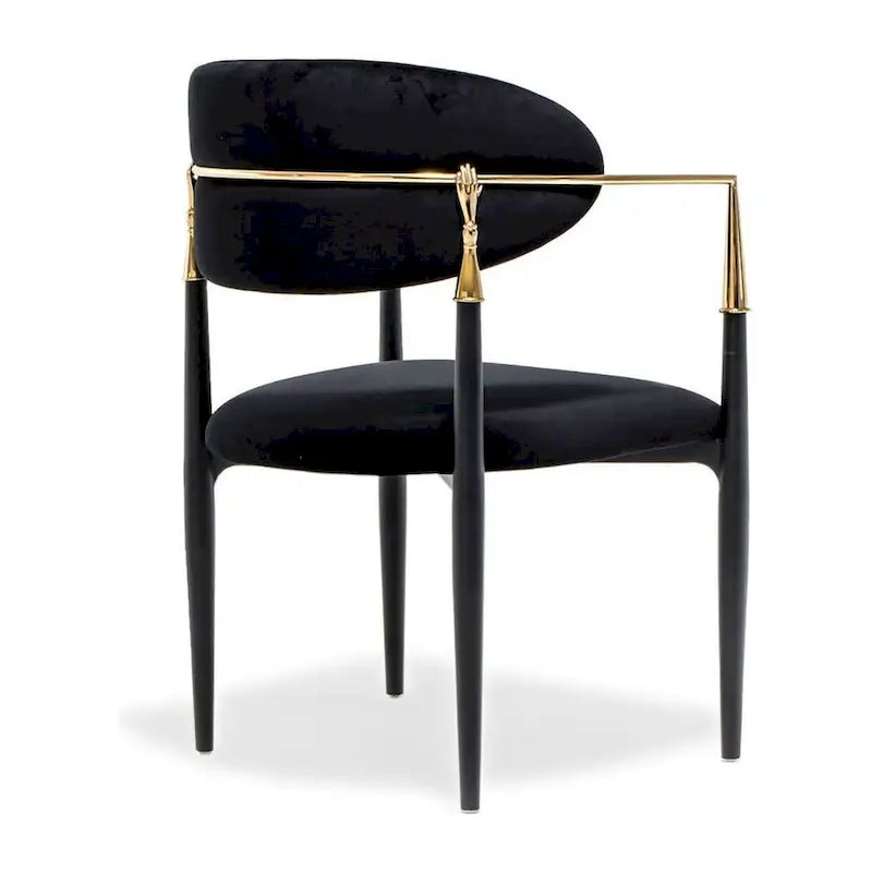 Gold Stainless Steel Dining Chair