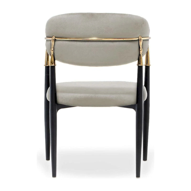Gold Stainless Steel Dining Chair
