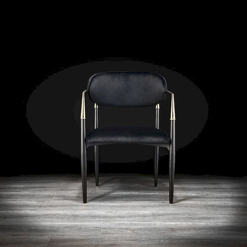 Gold Stainless Steel Dining Chair