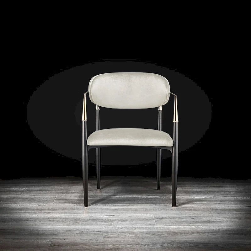 Gold Stainless Steel Dining Chair