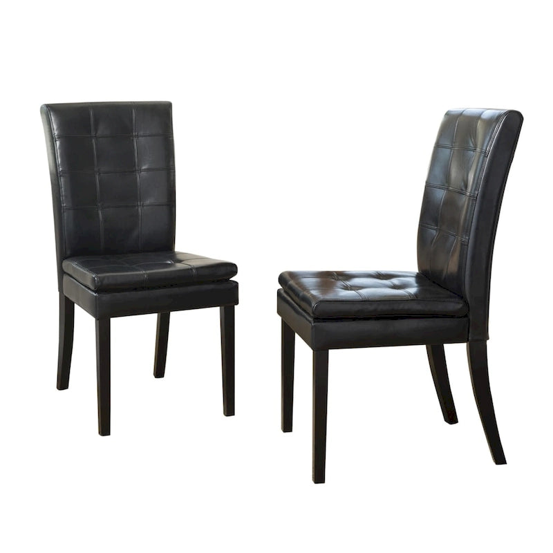 Leather Dining Chair (Set of 2) by