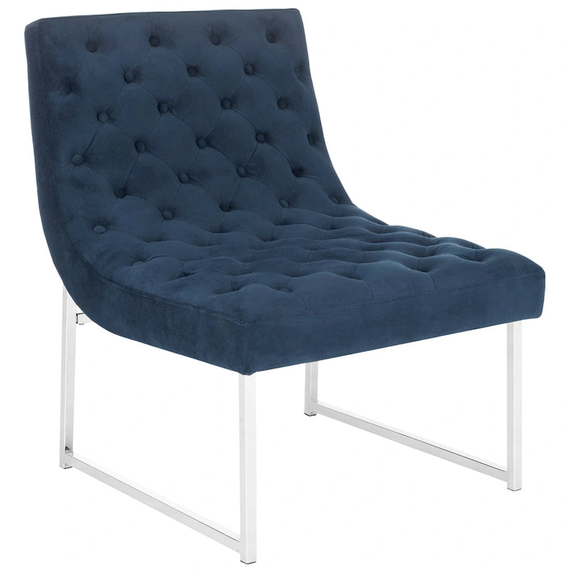 Mid-Century Modern Tufted Club Chair - 25Wx30Dx32H