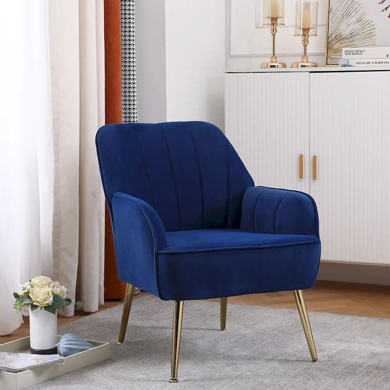 25.2-inch Wide Armrest Modern Chair