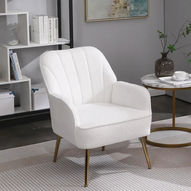 25.2-inch Wide Armrest Modern Chair