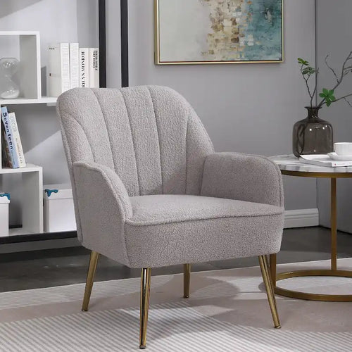 25.2-inch Wide Armrest Modern Chair