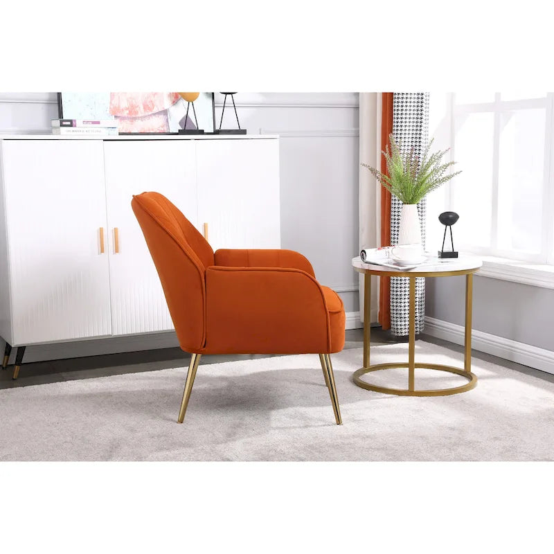 25.2-inch Wide Armrest Modern Chair
