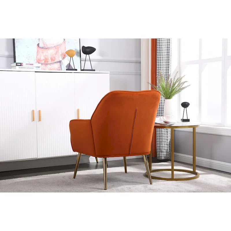 25.2-inch Wide Armrest Modern Chair