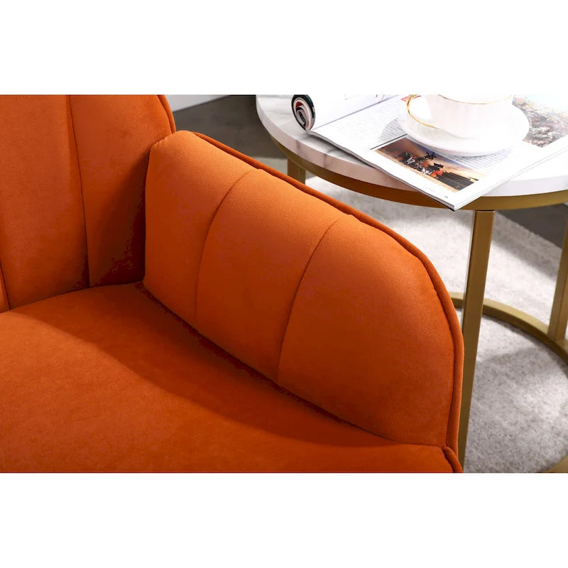 25.2-inch Wide Armrest Modern Chair