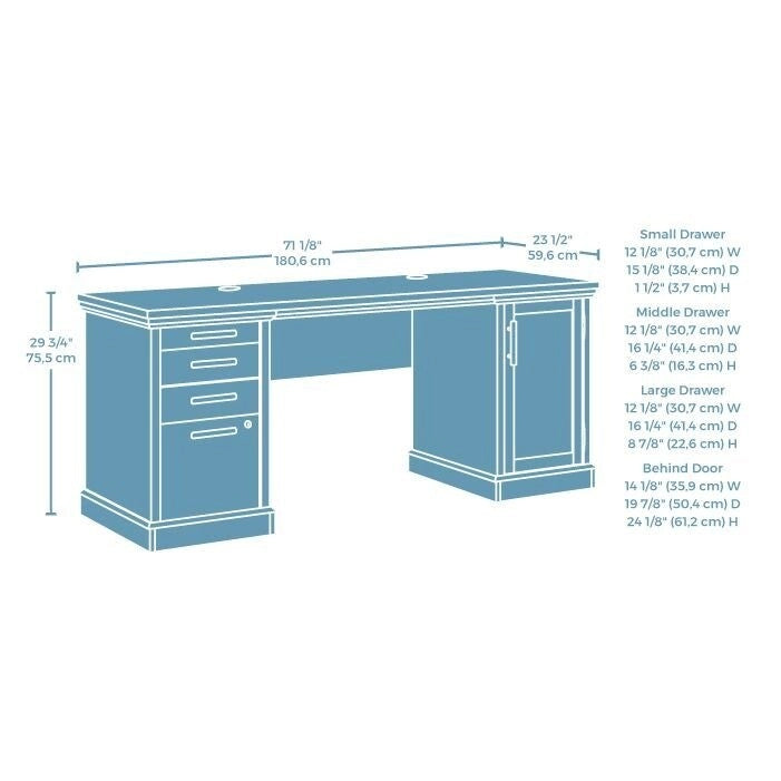 Long office cabinet