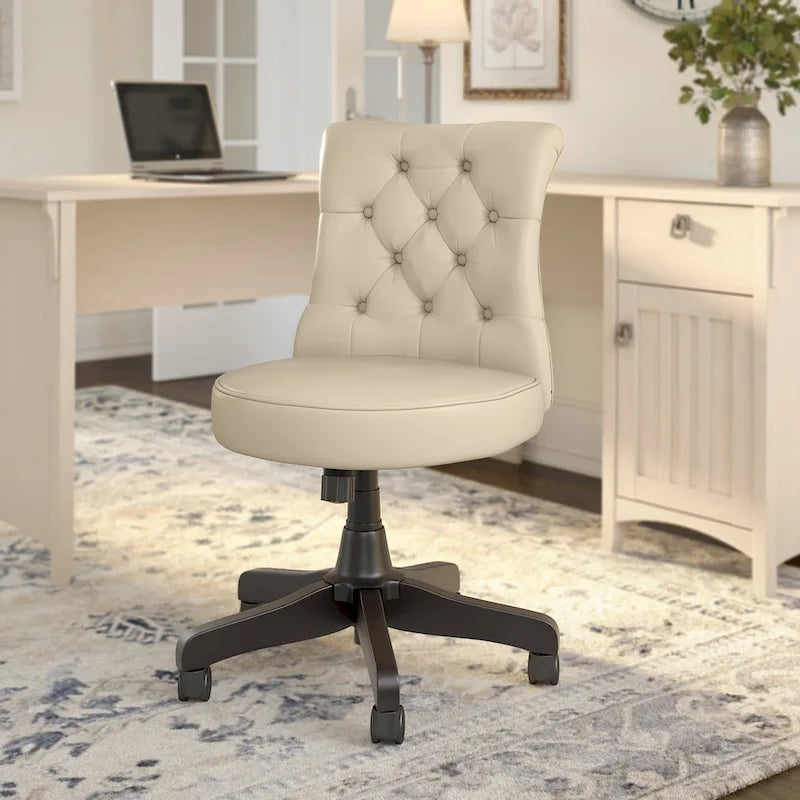 Mid Back Tufted Office Chair