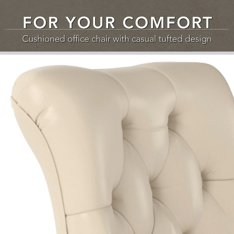 Mid Back Tufted Office Chair