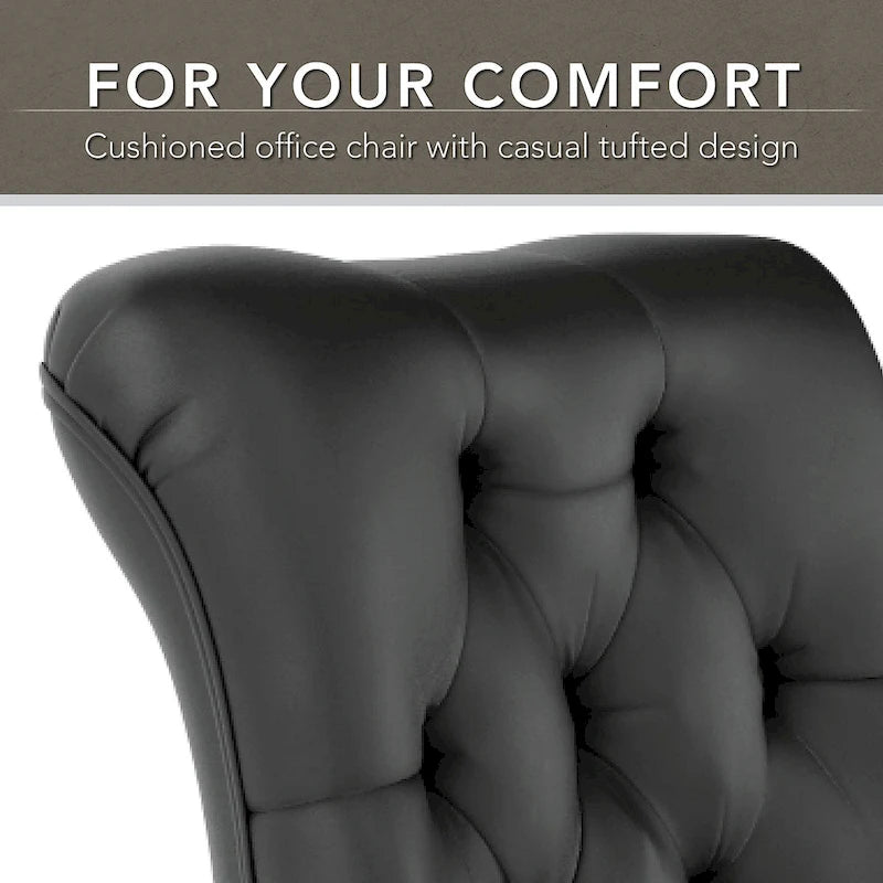 Mid Back Tufted Office Chair
