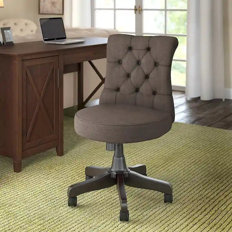 Mid Back Tufted Office Chair