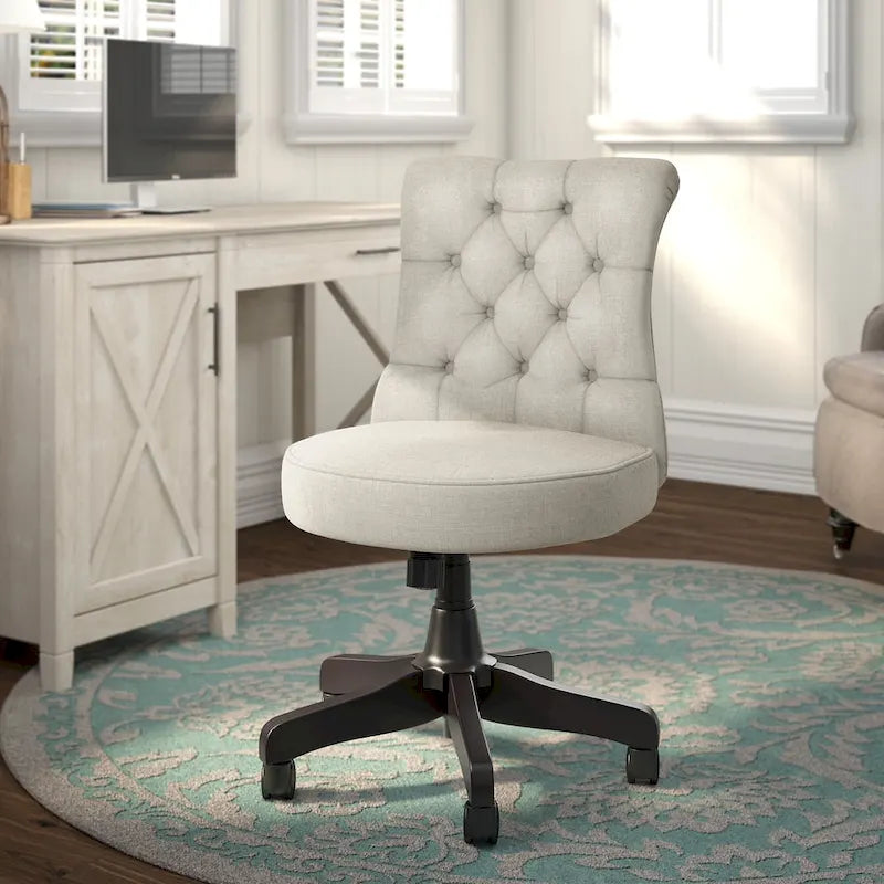 Mid Back Tufted Office Chair
