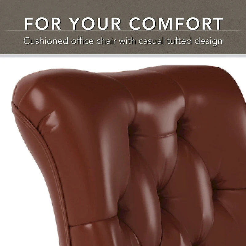 Mid Back Tufted Office Chair