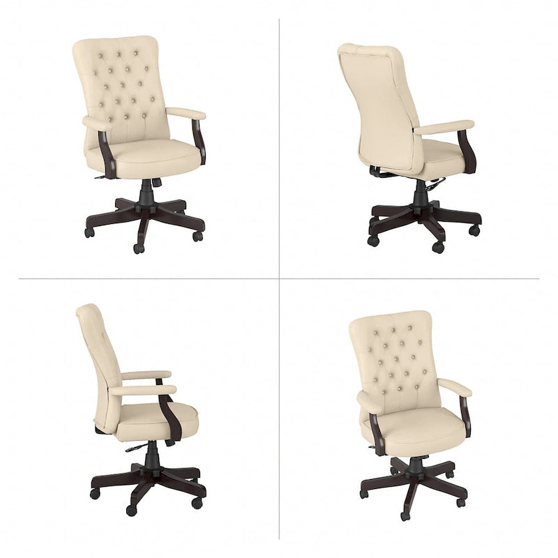 High Back Office Chair with Arms by
