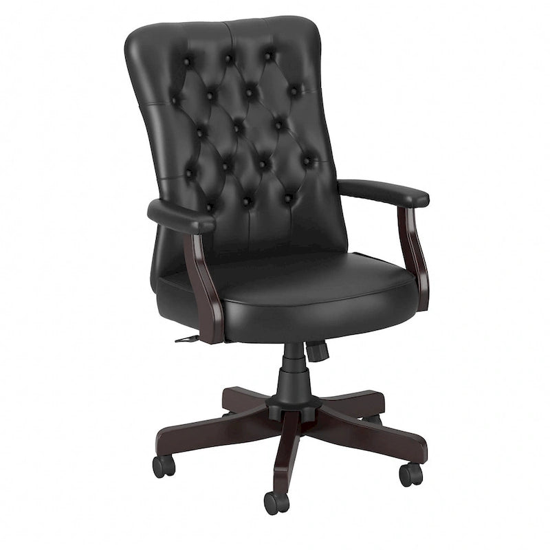 High Back Office Chair with Arms by