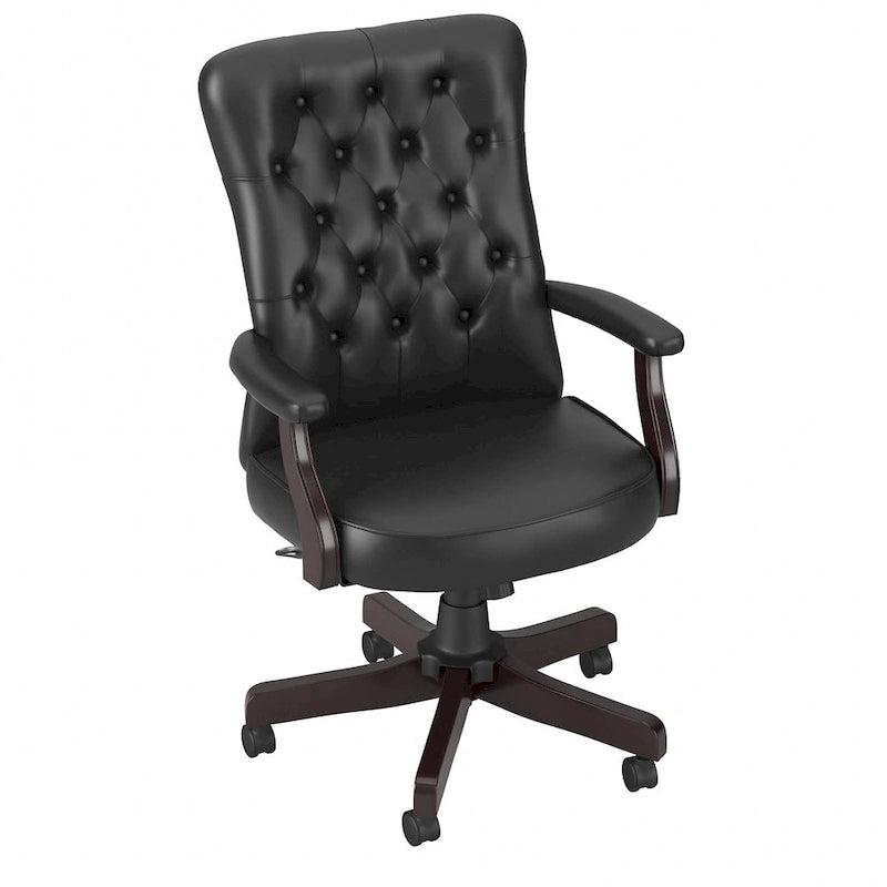 High Back Office Chair with Arms by