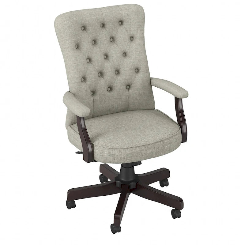High Back Office Chair with Arms by