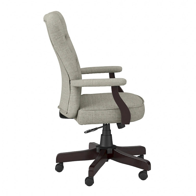 High Back Office Chair with Arms by