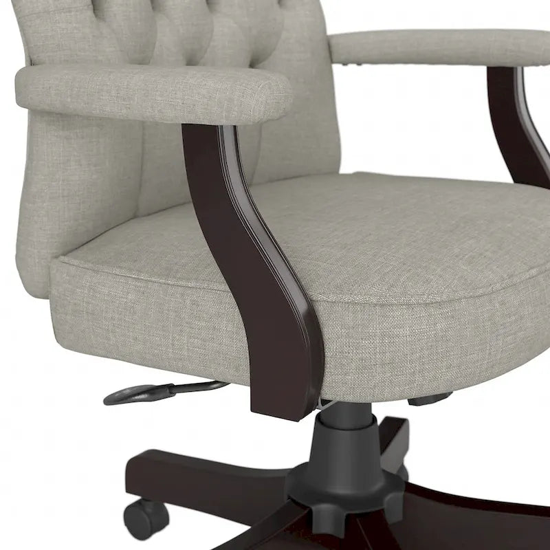 High Back Office Chair with Arms by